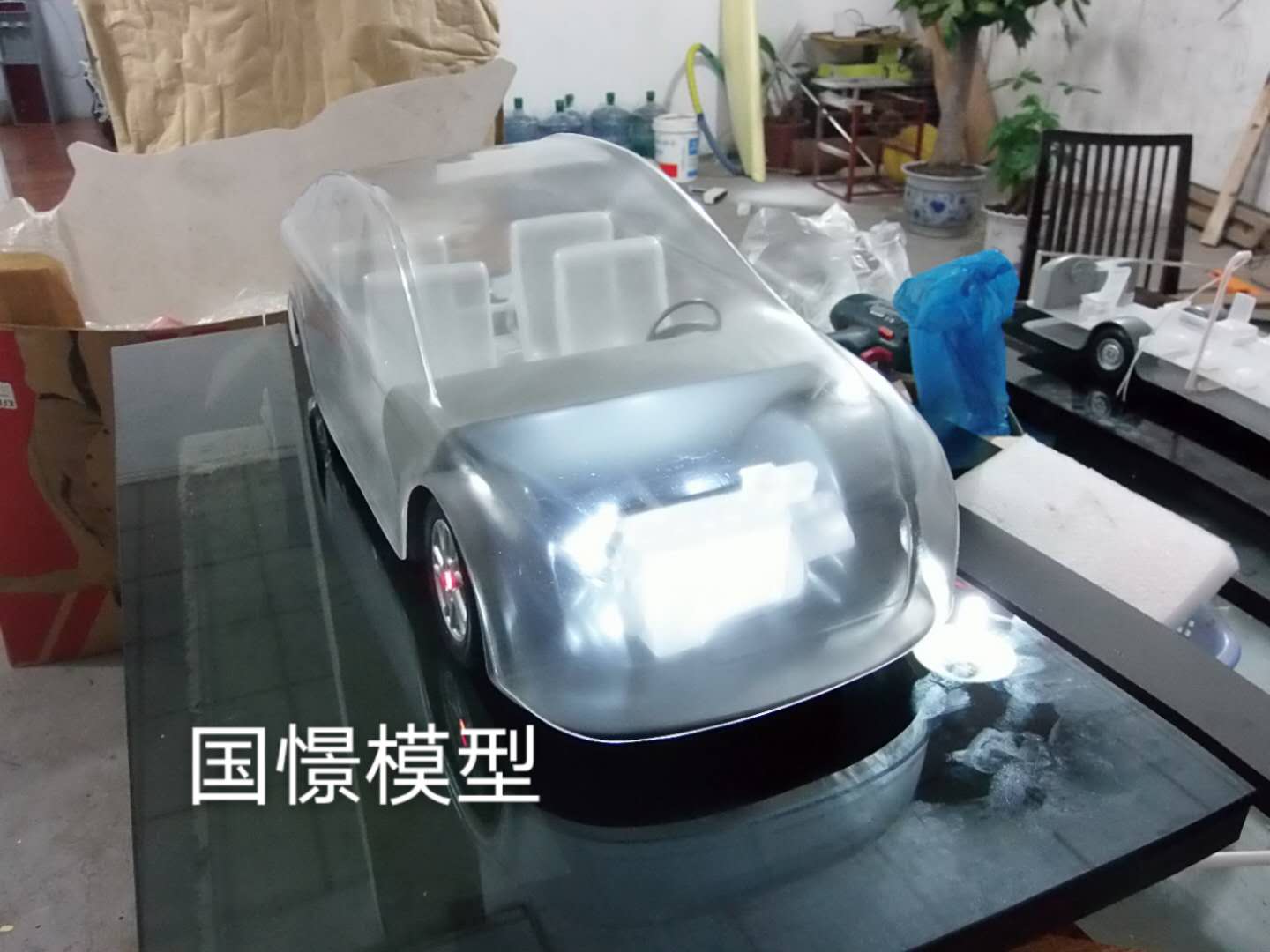 临沂透明车模型